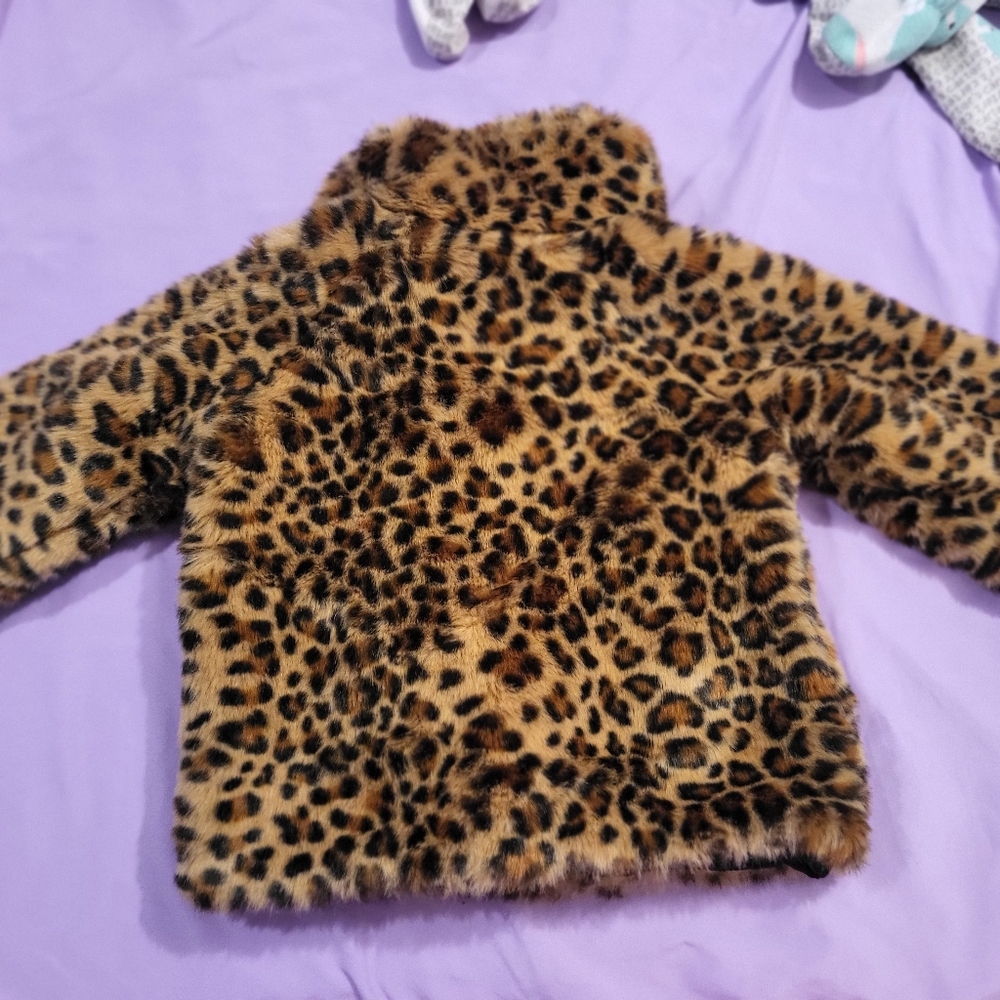 Girl's 2T Cheetah Jacket Lot - Picture 3 of 10